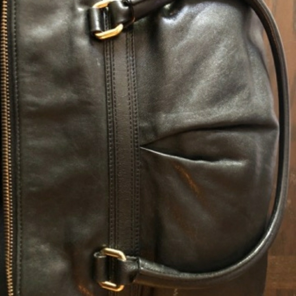 Marc Jacobs Black Palais Royal Jen Bag Satchel - Picture 8 of 8